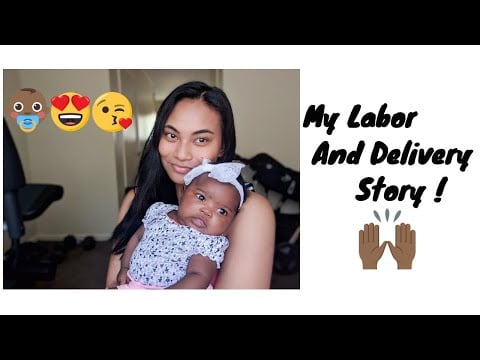 Labor and Delivery Story & meet my baby !! They messed up my epidural ?!