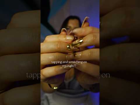 which type of tapping/ scratching is best??? #asmr #nails #tapping