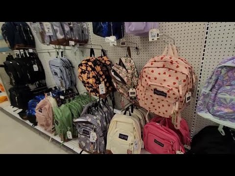 Target Back-To-School Section Walk-Through 2024 (Soft Spoken)