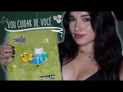 ASMR | A MENINA QUE SENTA ATRÁS DE VOCÊ FAZ SUA MAQUIAGEM 💄✨