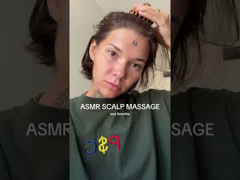 I have alopecia and I have to do scalp massage ASMR