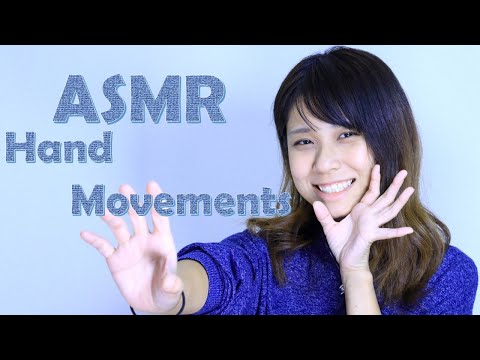 【ASMR】手の動きでさわさわ～ 囁き声でふわふわ～ Hand movements whisper 【りさっぴ】