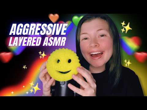 ASMR Aggressive Layered Triggers For the Most INTENSE TINGLES