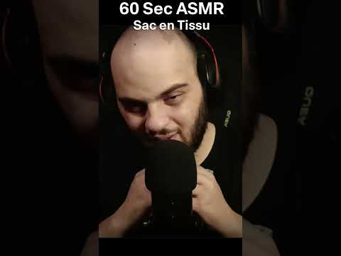 60 Sec ASMR - Sac en Tissu 💤 #asmr