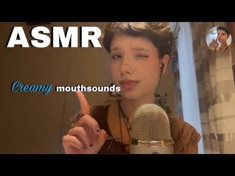 ASMR || Creamy mouthsounds 👄 + hand movements 🤚