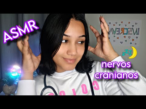 ASMR - EXAME DE NERVOS CRANIANOS | DOUTORA TE EXAMINANDO 👩‍⚕️