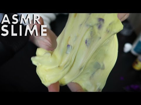 ASMR Slime Sounds (DIY Making Slime) | NO TALKING | Chloë Jeanne ASMR