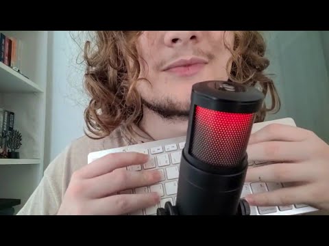 İlk ASMR Videom | Soft Spoken, Fısıltı, Tapping, Ağız, Klavye Sesleri, Kitap Okuma... | Türkçe ASMR