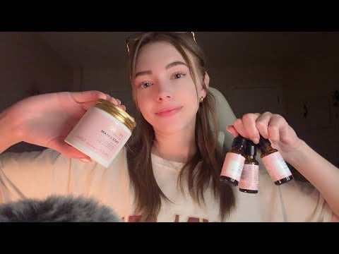 ASMR skin care kit unboxing + giveaway!! (+personal attention and gentle whispering)