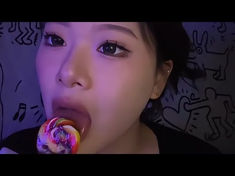 ASMR Lollipop Eating 🍭 | Sticky & Satisfying Mouth Sounds