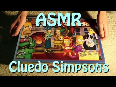 Découverte du Cluedo Simpsons [ ASMR ]
