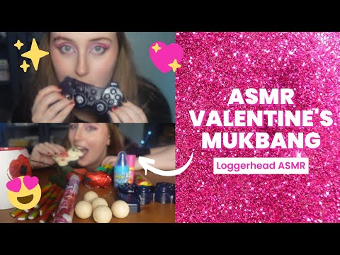 Valentine's Day ASMR Mukbang/Eating