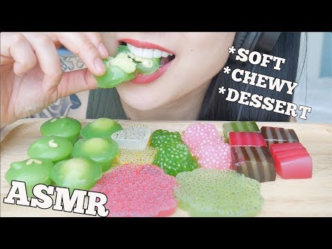 ASMR SOFT STICKY CHEWY THAI DESSERT (EATING SOUNDS) NO TALKING | SAS-ASMR