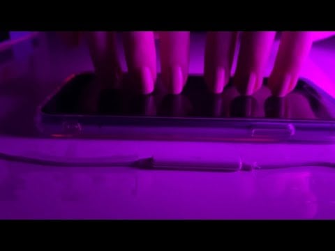 [ASMR - No talking] In the dark assorted tapping (cork, iphone, plastic)
