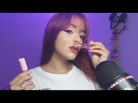 ASMR | Lipgloss con Mouth Sounds 😍