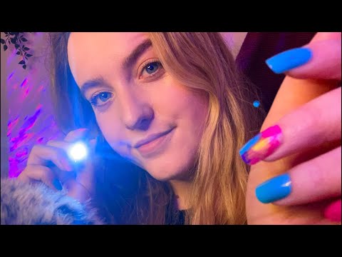 Live ASMR | ✨Bright Lights, Hand Movements & Plucking