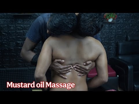 Professional Marma Point Body Massage Using Mustard Oil | Marma Point Brain Reset Head Massage ASMR