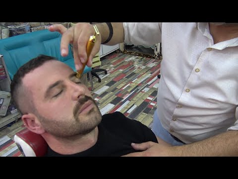 MASTER BARBER FACIAL CARE 💈 Asmr Head, Back, Face, Ear, Neck, Arm massage @asmrbarberbahattin8488