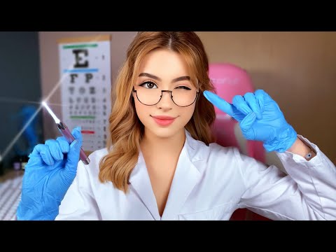 ASMR Cranial Nerve Exam but EYES CLOSED 👀 Doctor ASMR for Sleep ❤️ Follow my Instructions