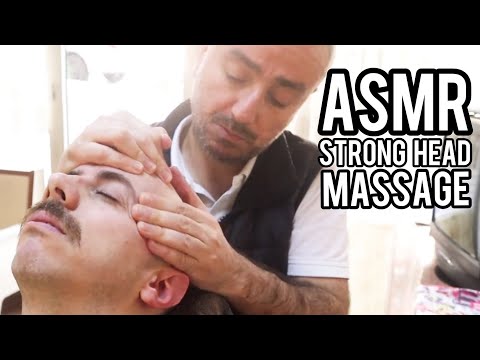 ASMR TURKISH STRONG HEAD MASSAGE | ASMR BARBER