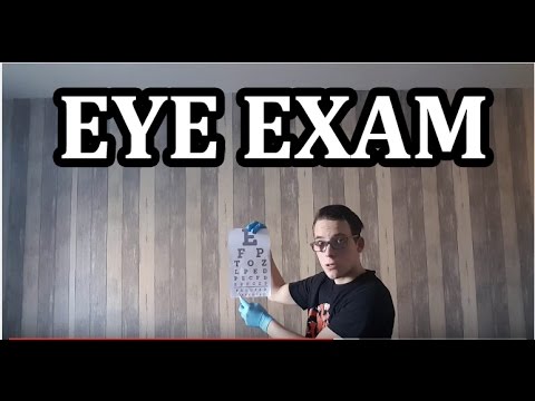 #asmr ASMR Eye Examination With The Doctor Roleplay