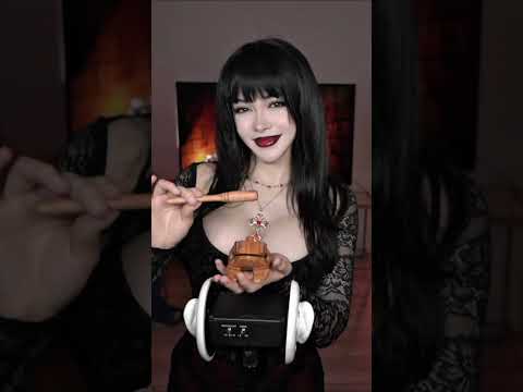 What’s your favorite asmr trigger? #asmr #asmrsounds #shorts #goth