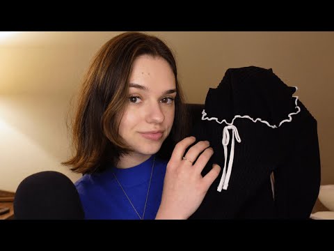 ASMR fabric sounds 👕 softly scratching & rubbing clothes (no talking)