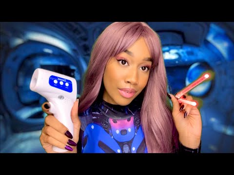 ASMR Alien FULL BODY Exam Detail Medical Roleplay 👽🛸 ASMR Alien Role-play