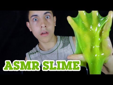 ASMR Binaural: Sons de SLIME (MUITOS Tingles, Super relaxante... WOW)