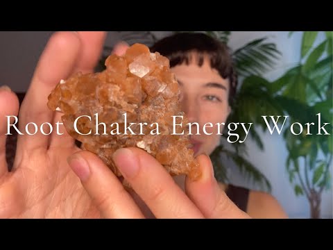 Reiki ASMR ~ Stability | Comfort | Grounding | Relaxing | Root Chakra | Energy Work