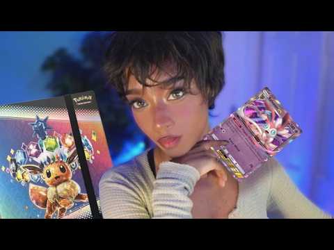 ASMR Pokemon Card Collection Sorting ✦ (Soft Spoken, Card Sounds, Crinkles, Sleepy)