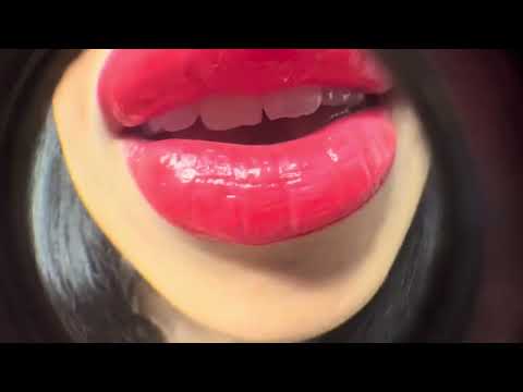 Mouth sounds with fish eye lens