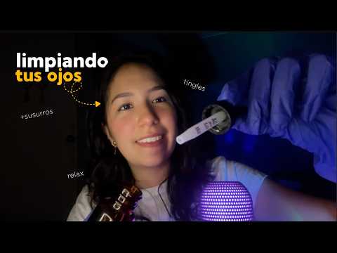 ASMR | Limpieza de OJOS 👀🫧 mUuUyyY COSQUILLOSO y RELAJANTE 💫