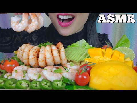 ASMR SHRIMP COCKTAIL (EATING SOUNDS) NO TALKING | SAS-ASMR