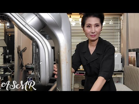 미용실 ASMR  셋팅파마 하는방법?   setting perm/Korean beauty salon