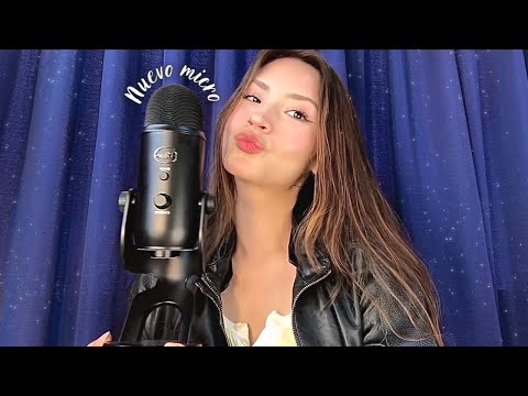 ASMR español NUEVO MICROFONO! + UNBOXING BLUE YETI🎤l Ximena ASMR