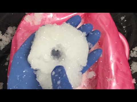 LATEX GLOVES 💗  Snowball Fight in The Spring ⚪🐇⚪  [[ASMR]]
