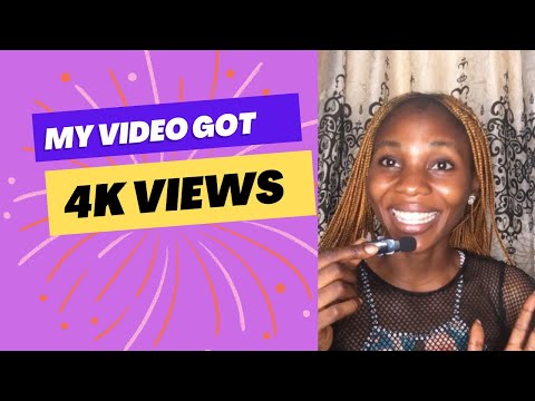 My video got 4K views. #content #youtube #youtubers