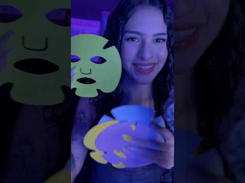 asmr fazendo o seu skin care com produtos de madeira 💕