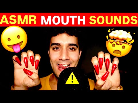 ASMR mouth sounds || NO TALKING ||  sin anuncios durante el video || tapping || agua || hands visual