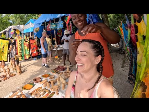Trenzas playeras en Negril, Jamaica 🇯🇲
