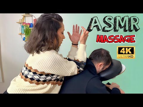 ASMR MASSAGE SEDEF - BACK MASSAGE,FACİAL MASSAGE