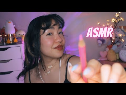 ASMR | PINTANDO SUAS QUALIDADES (desenhando no seu rosto)