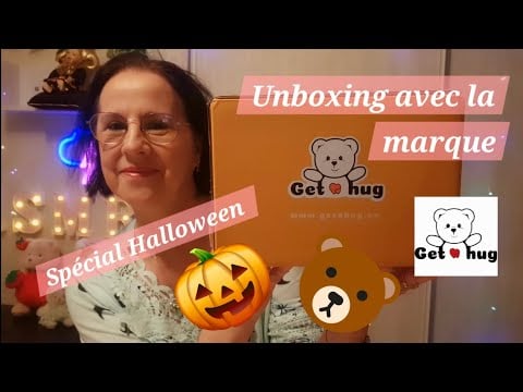 Asmr français, Unboxing avec la marque "GETAHUG " spécial Halloween 🎃 