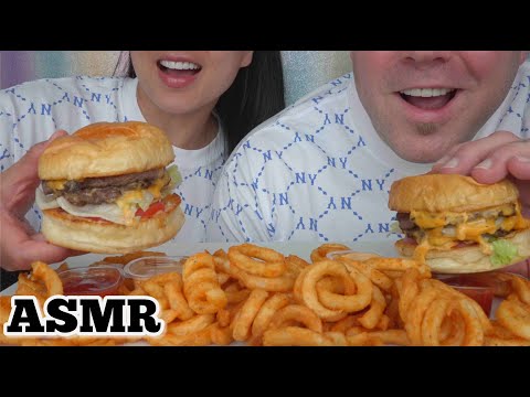 ASMR OUR FAVOURITE BURGER (EATING SOUNDS) NO TALKING | SAS-ASMR