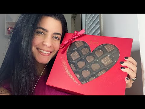 ASMR COMENDO CHOCOLATES DA CACAU SHOW