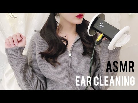 ASMR 면봉으로 살살~긁다가💖 점차 벅벅~긁어주는 귀청소👂,면봉,나무귀이개, Ear Cleaning