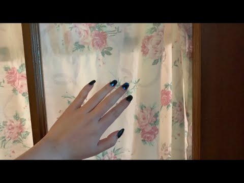 ASMR tapping & scratching on doors around the house