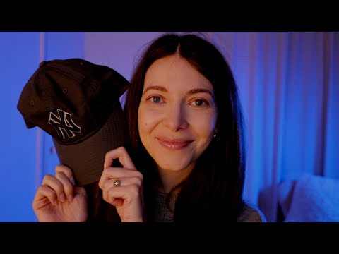 ASMR | Mi colección de gorras SUSURRADO y relajante