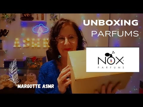 Asmr français,Unboxing " Nox parfums" promo spéciale St Valentin